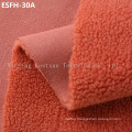 Plain Col Suede Bonded Faux Fur Esfh-59A